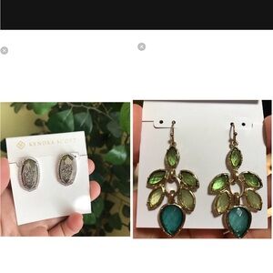 Kendra Scott Silver Earrings